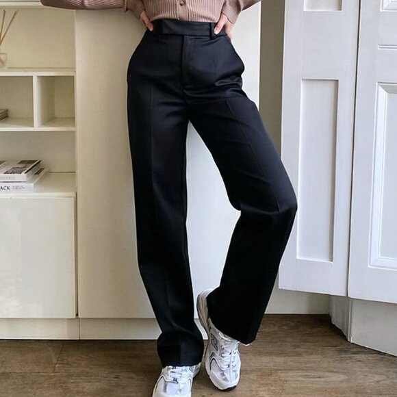 Babaton Black Agency Pant - Picture 1 of 3